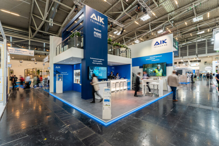 AIK Technik Stand an der IFAT 2024